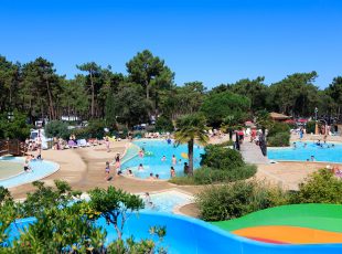 camping Gironde avec parc aquatique à la Côte d'Argent