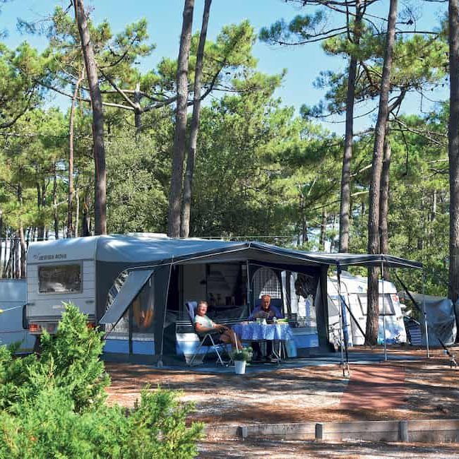 camping pitch in Gironde at camping de la côte d'argent