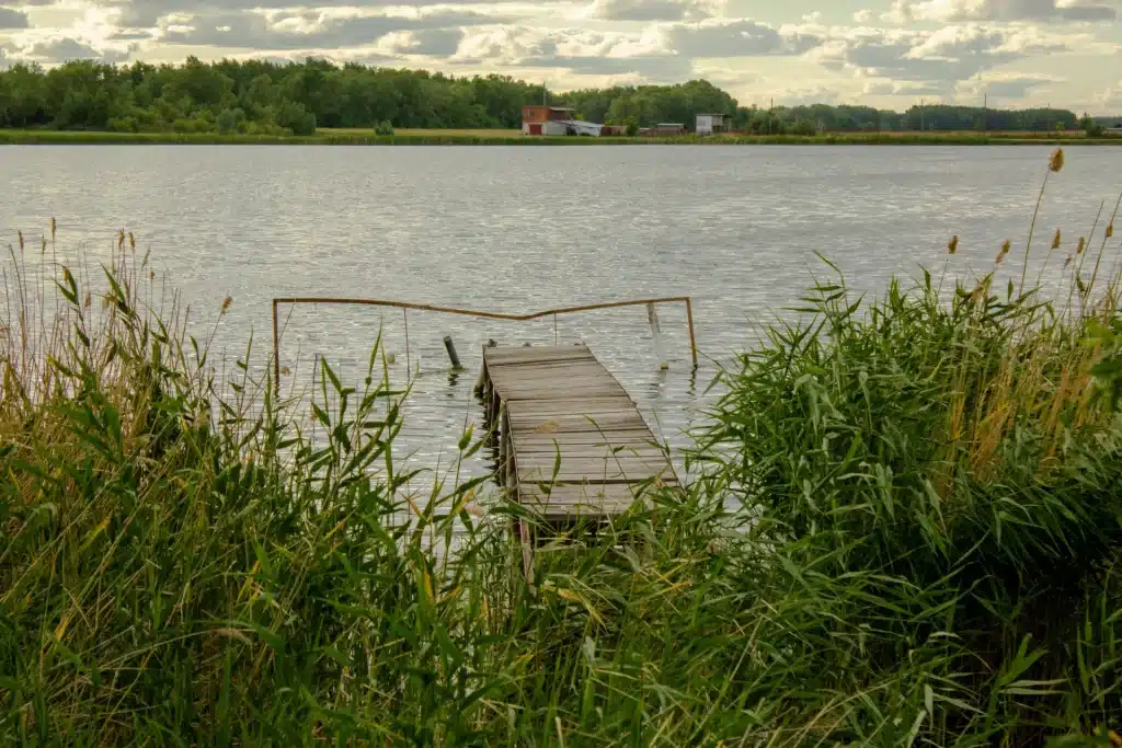 photo profondeur lac hourtin