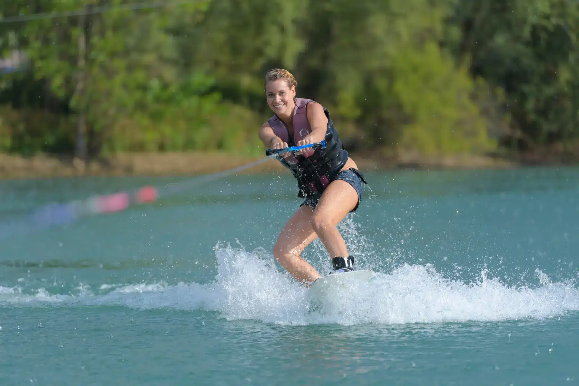 photo ski nautique hourtin