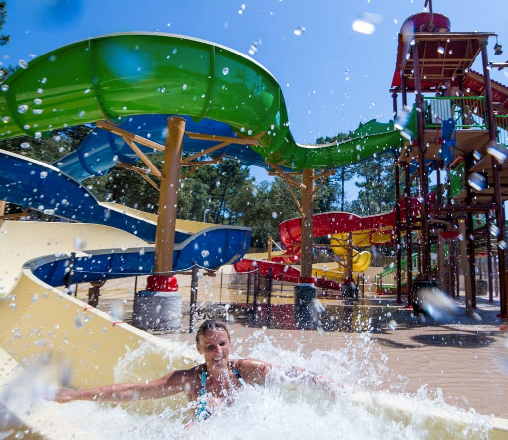camping en gironde avec parc aquatique