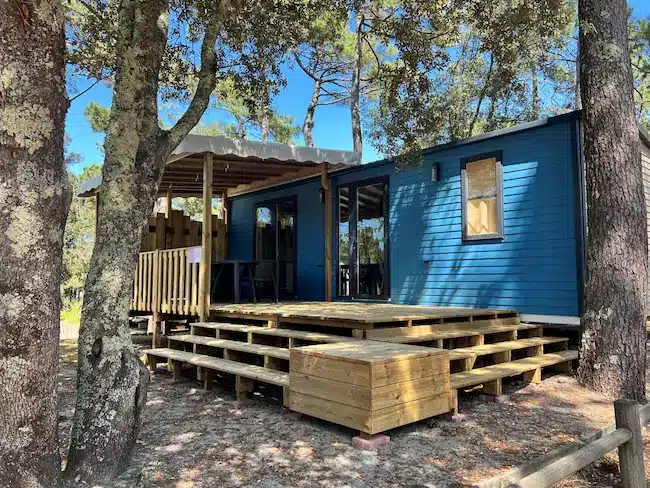 mobile home an der Aquitaine